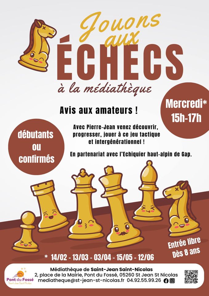 You are currently viewing Jouons aux échecs !