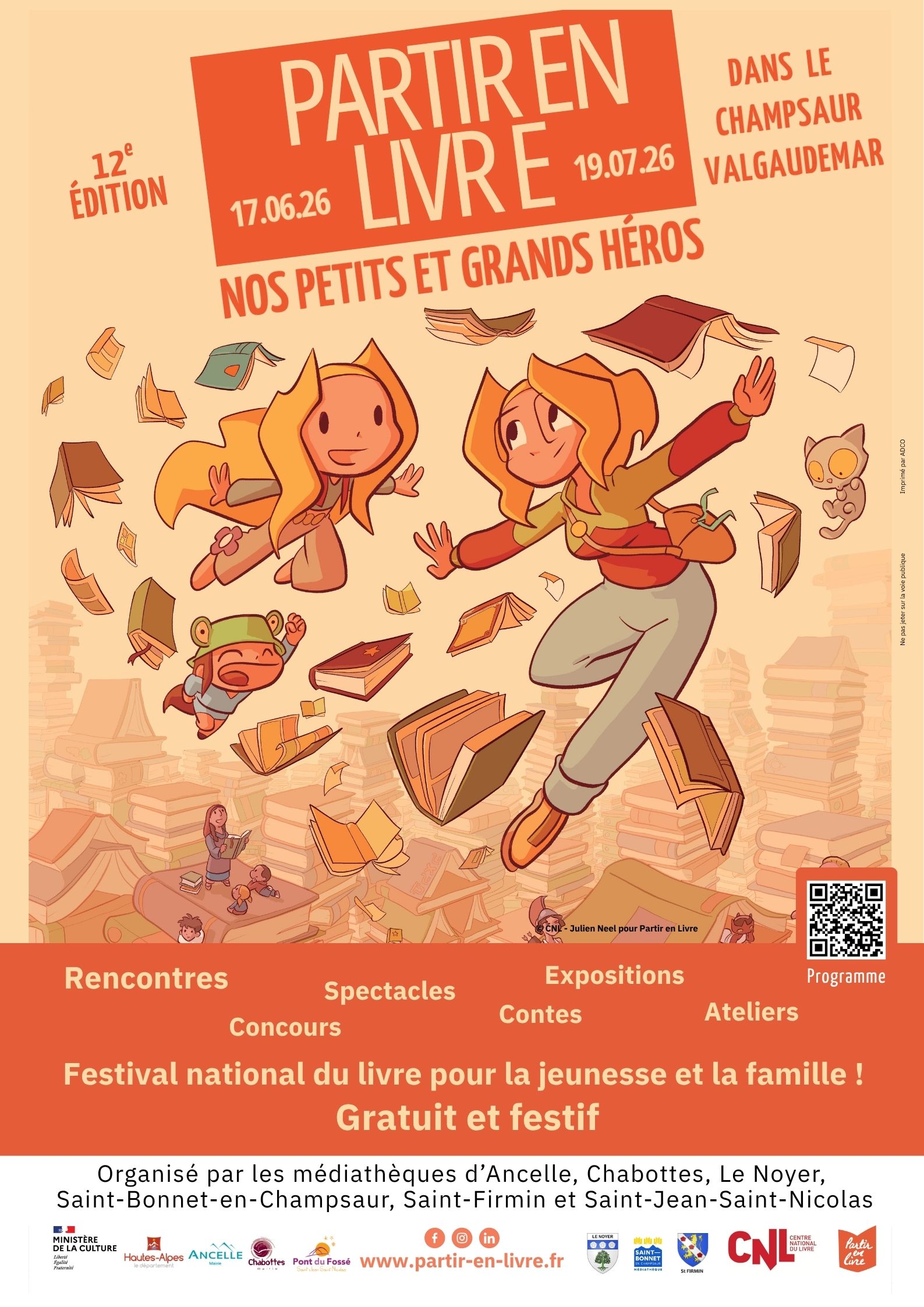 Lire la suite à propos de l’article Festival Partir en Livre en juin / juillet