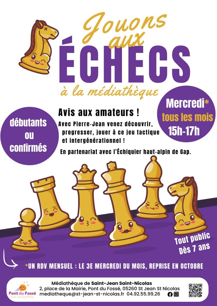 Jouons aux échecs !