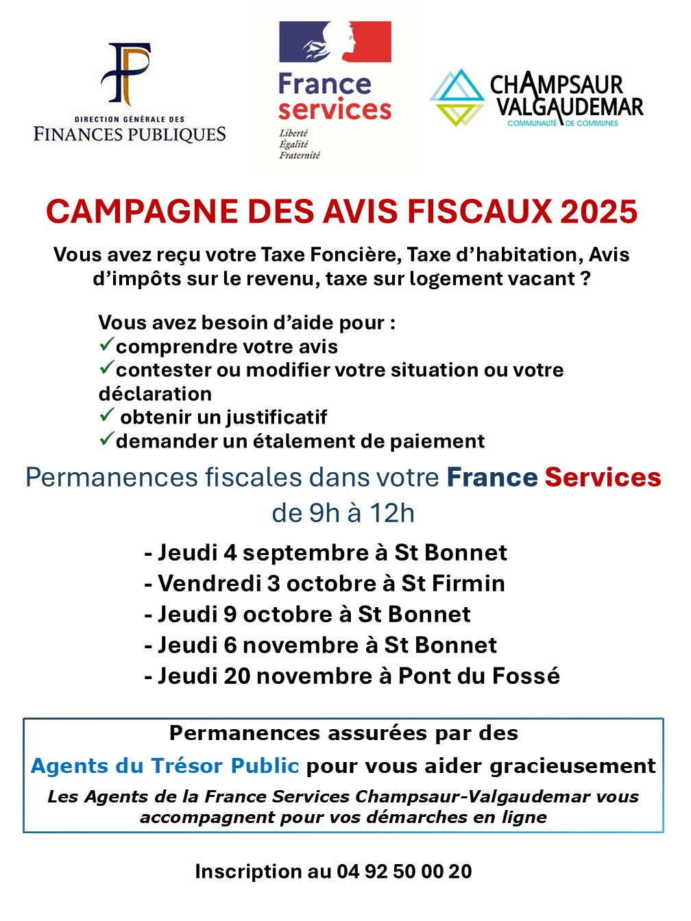 Lire la suite à propos de l’article CAMPAGNE DES AVIS FISCAUX 2025