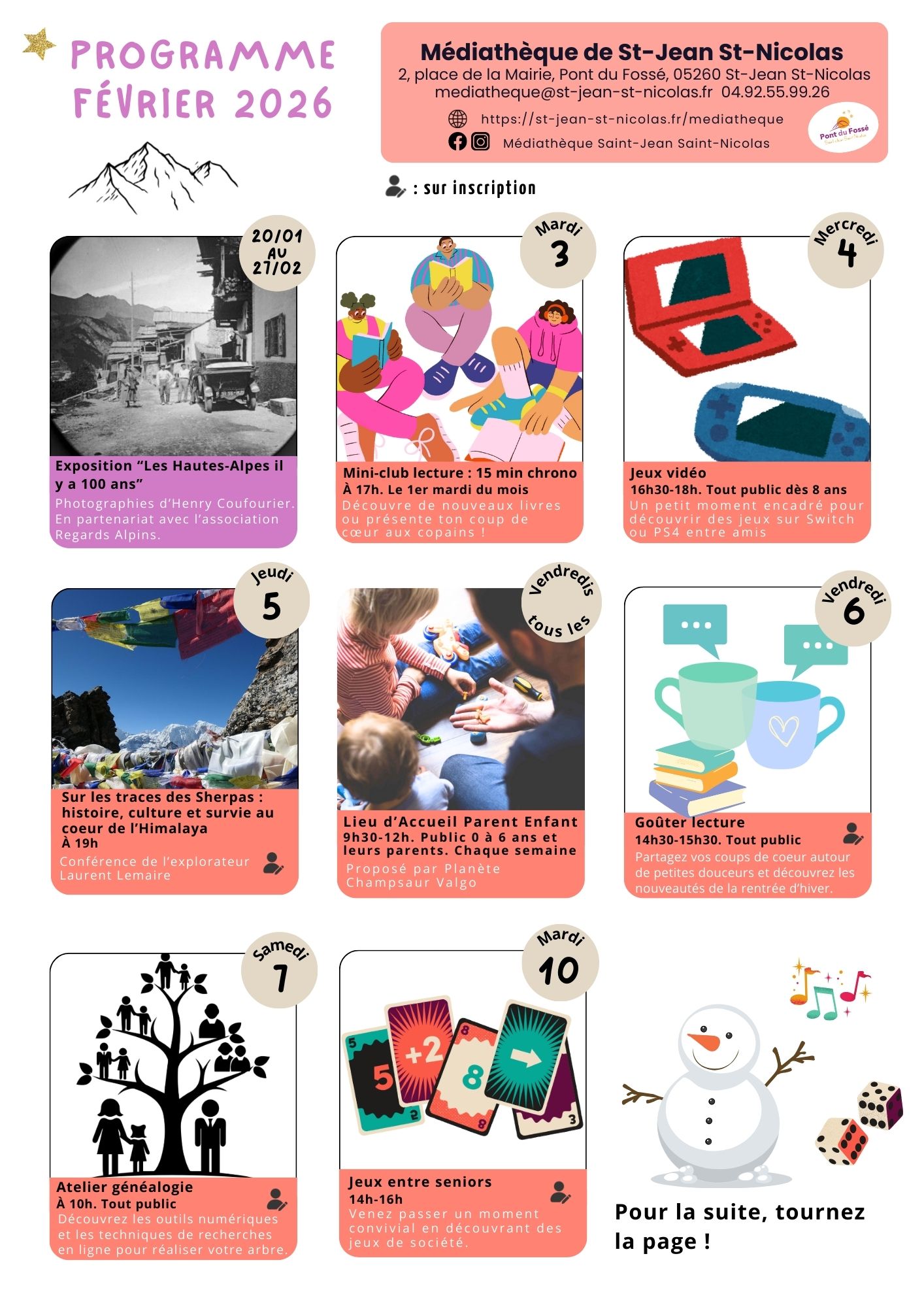 You are currently viewing Médiathèque : EN FEVRIER