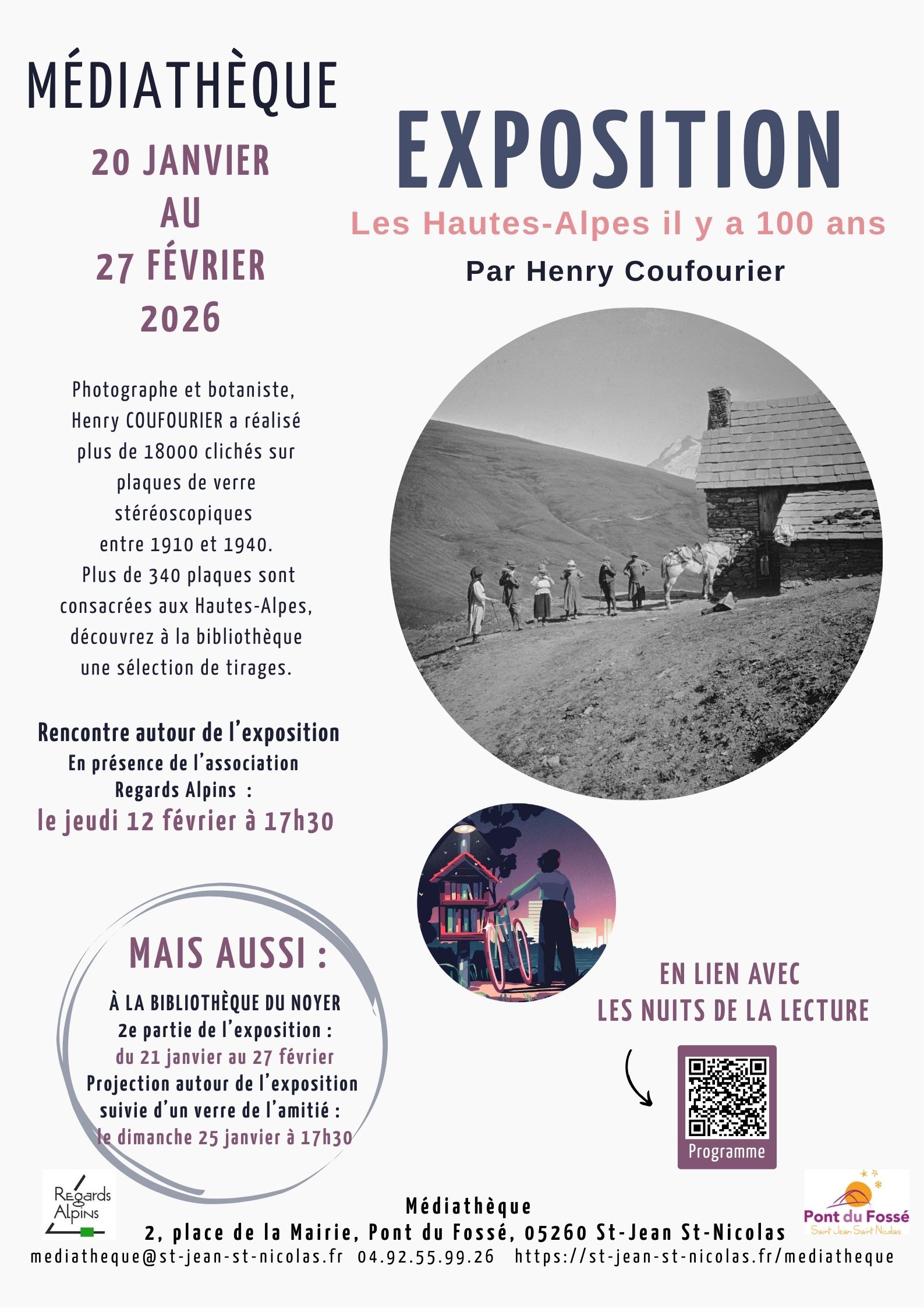 You are currently viewing Exposition  « Les Hautes-Alpes il y a 100 ans »