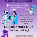 Atelier numérique – Découverte de l&rsquo;intelligence artificielle