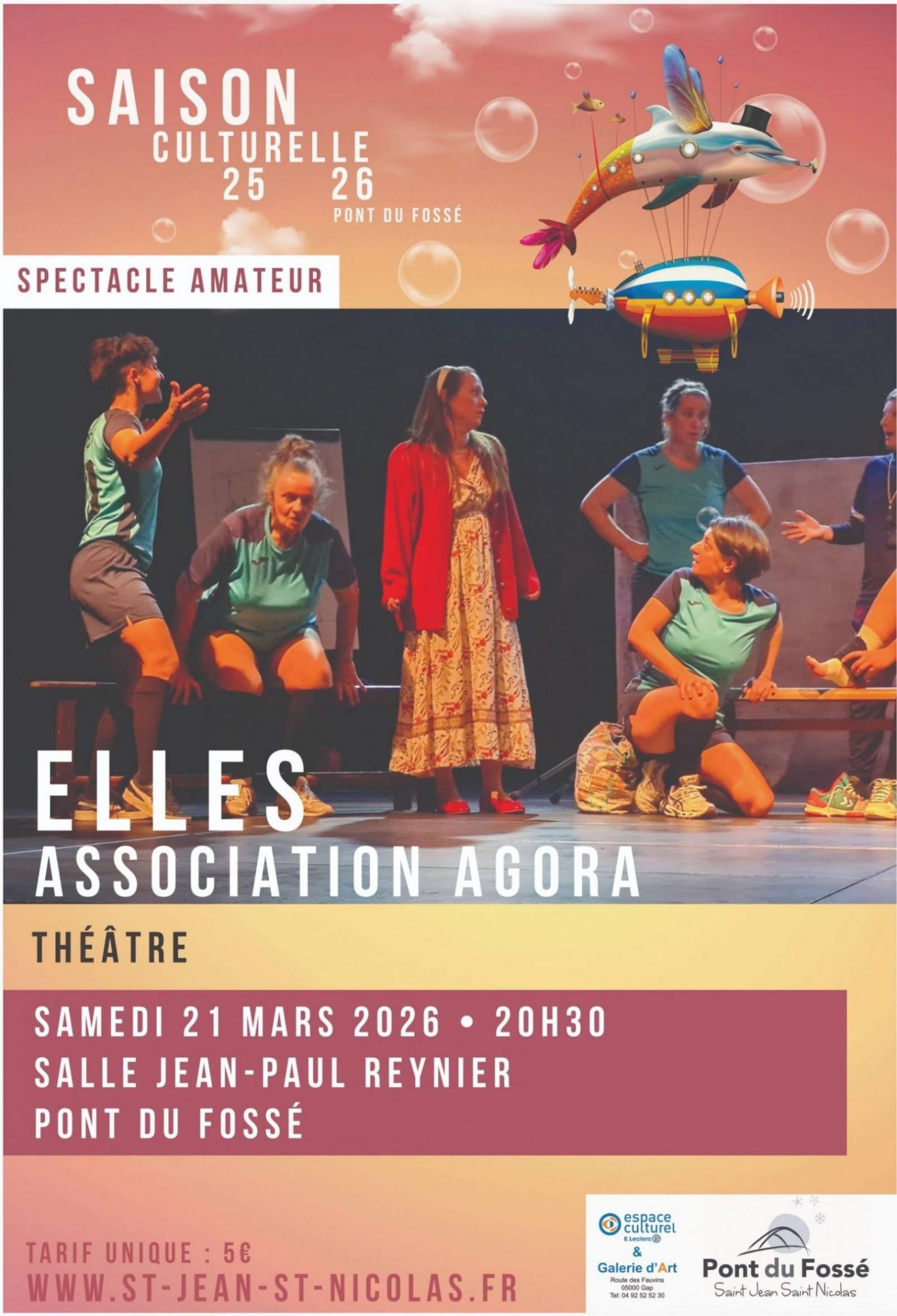 Lire la suite à propos de l’article Théâtre – Elles | Association Agora