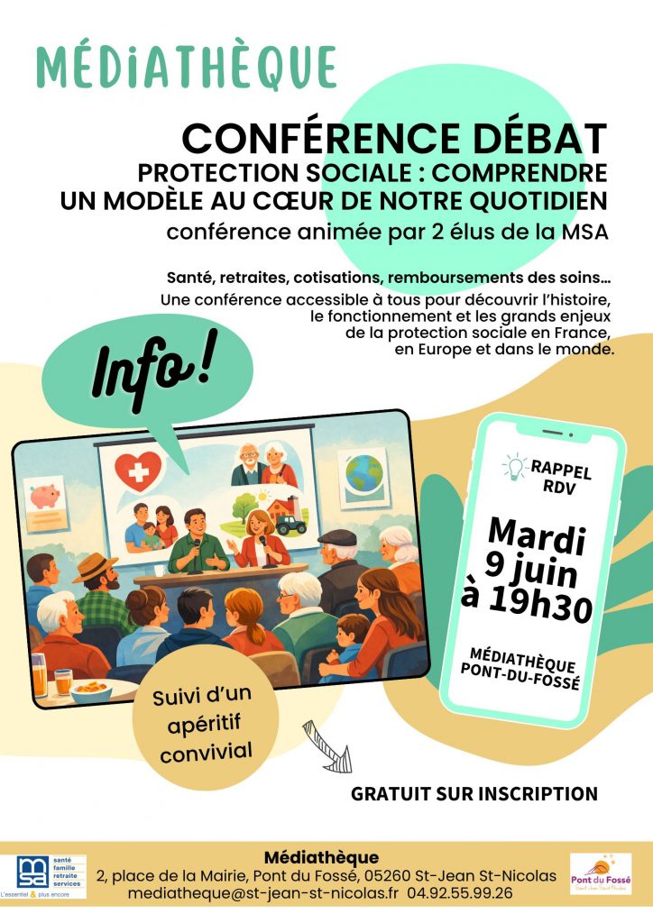 CONFERENCE Protection sociale : comprendre un modèle au cœur de notre quotidien