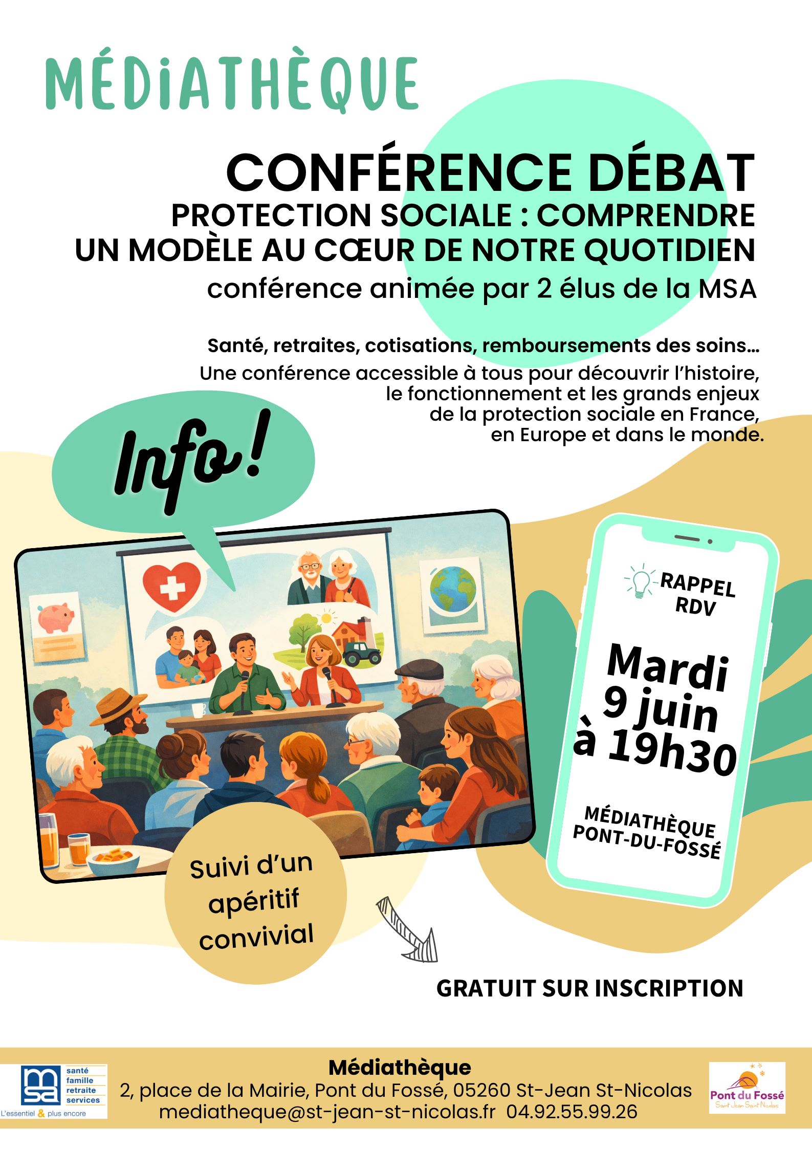 You are currently viewing CONFERENCE Protection sociale : comprendre un modèle au cœur de notre quotidien