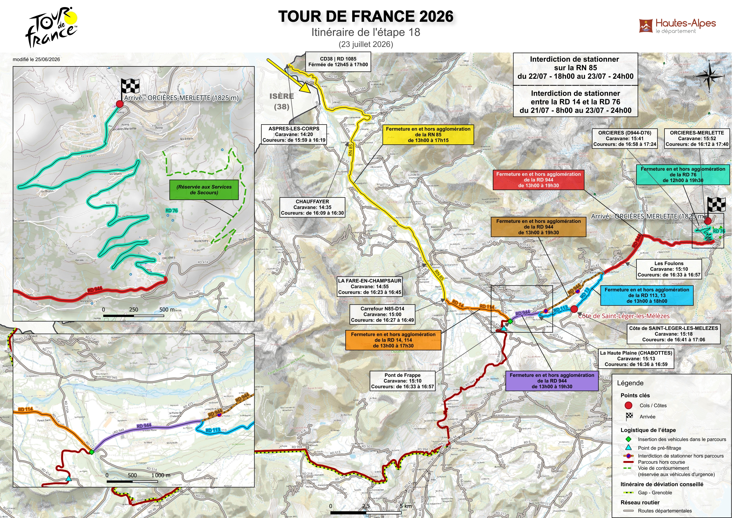 You are currently viewing CIRCULATION TOUR DE FRANCE 2026