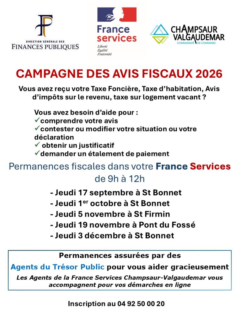 CAMPAGNE AVIS FISCAUX 2026
