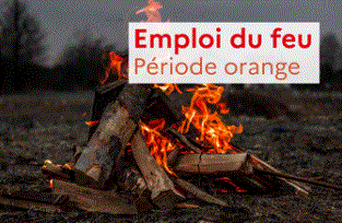 Lire la suite à propos de l’article EMPLOI DU FEU: PÉRIODE ORANGE