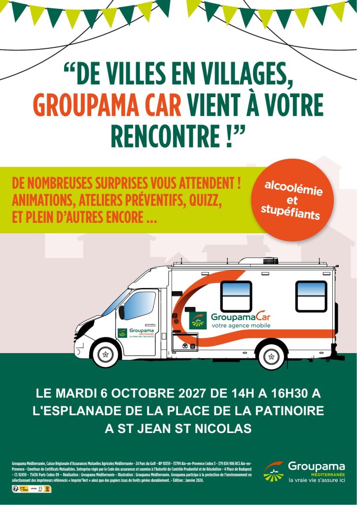 Mardi 6 octobre 2026: Groupama Car