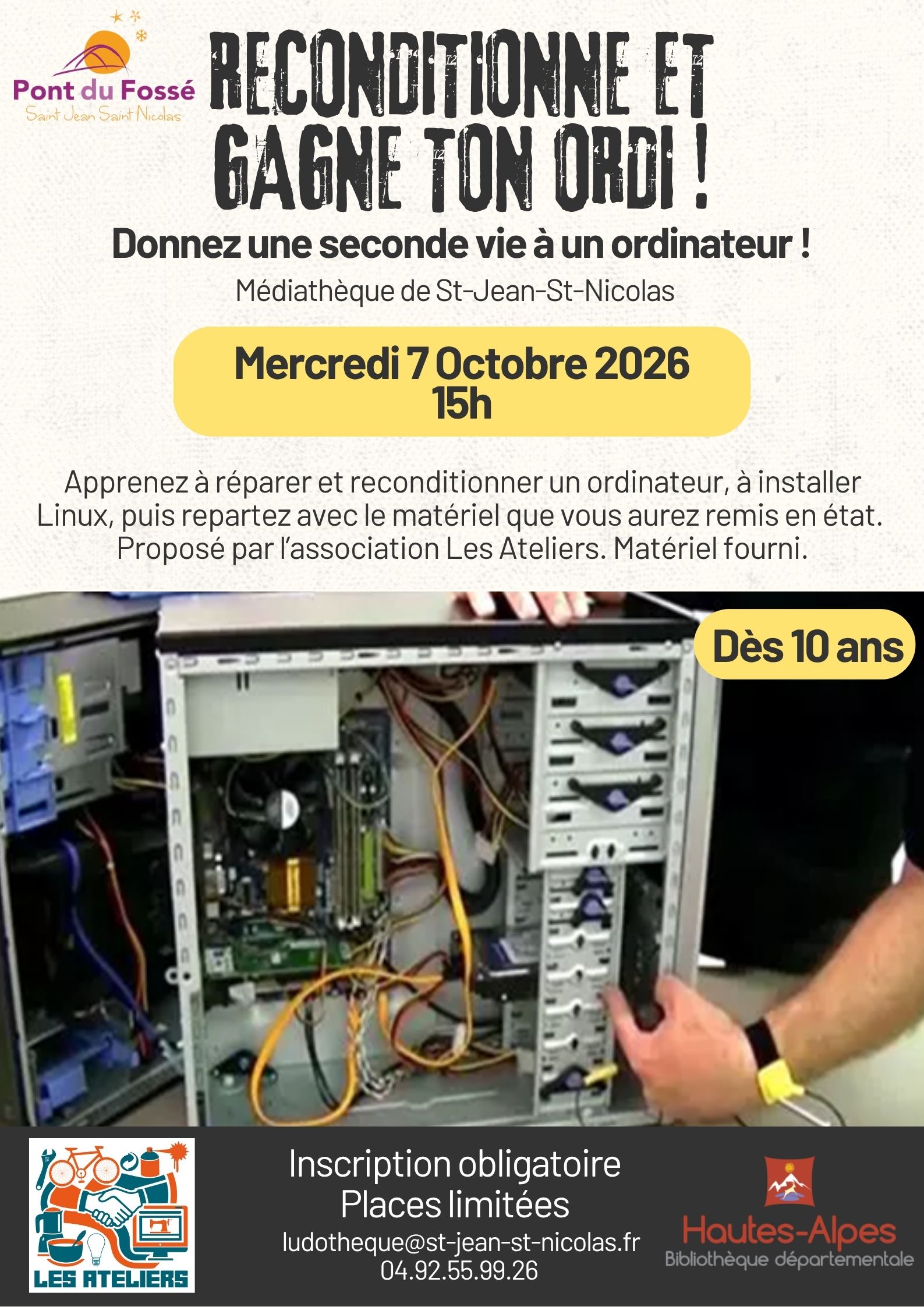 You are currently viewing Reconditionnez un ordinateur et repartez avec !